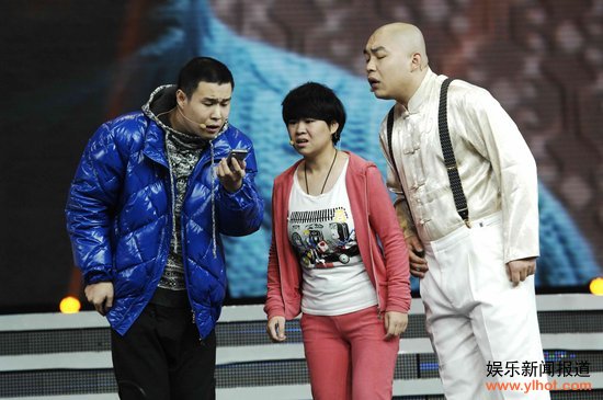 江苏卫视春晚炫目 小沈阳夫妇上演“复婚记”